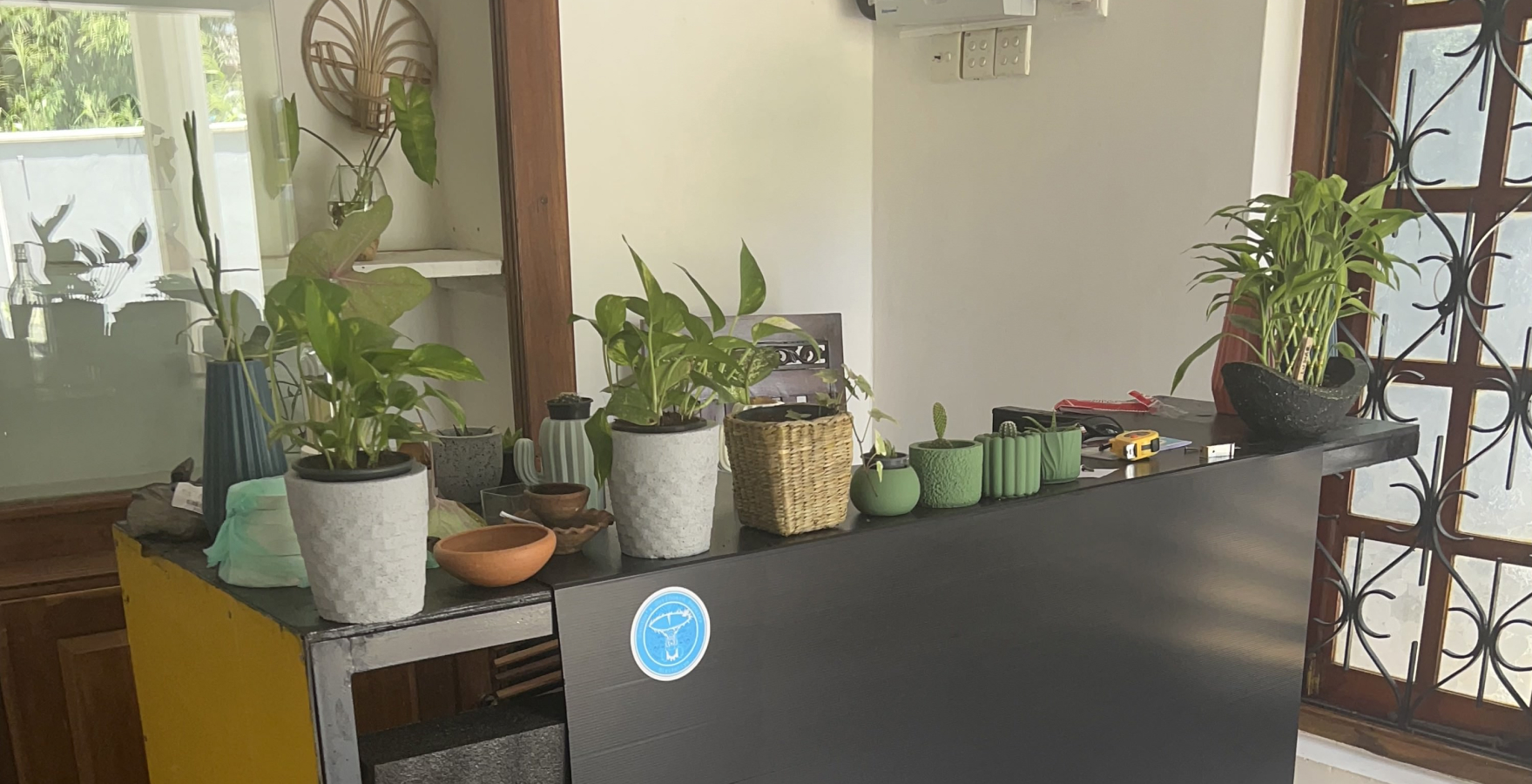 Reception and Welcome at the Homebase in Hiriketiya