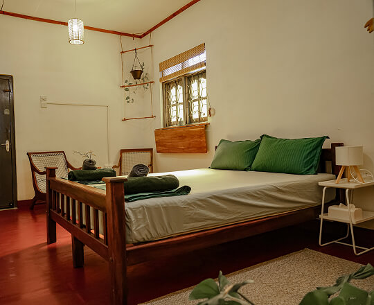 Window in room 4 surf spot accommodation sri lanka