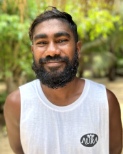 Lakmal Prasanna Balage aka Lucky - Founder and Owner of Lucky's Surfing School in Hiriketiya