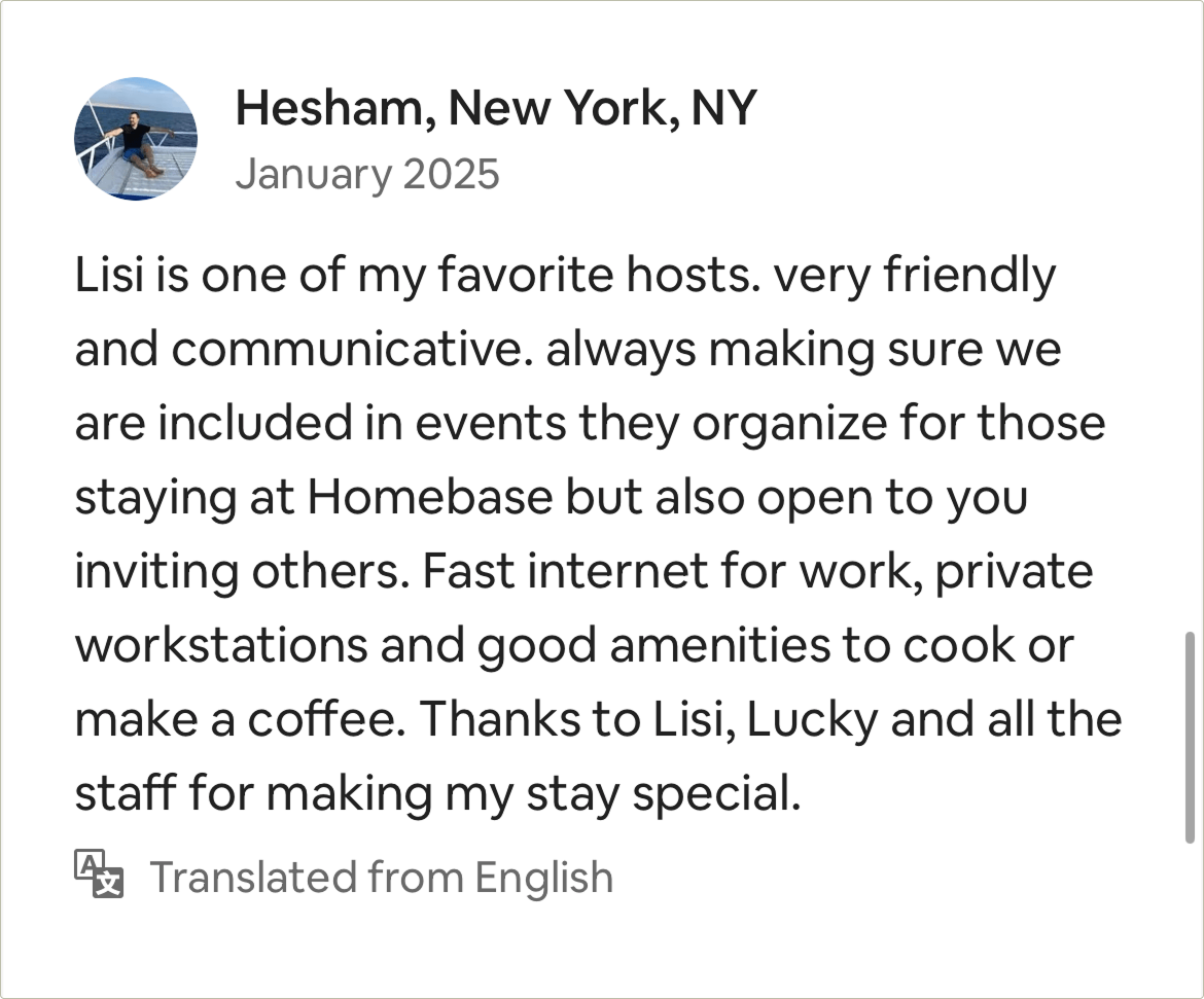Coliving Hiriketiya Reviews